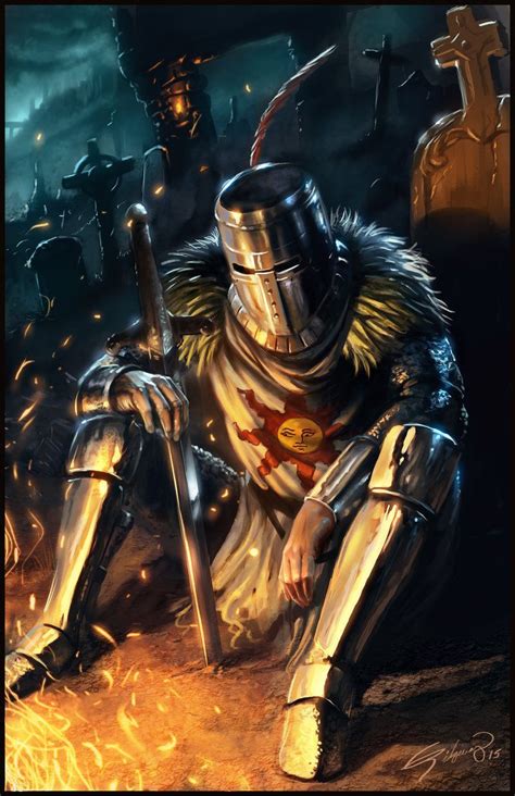 solaire of astora wallpaper